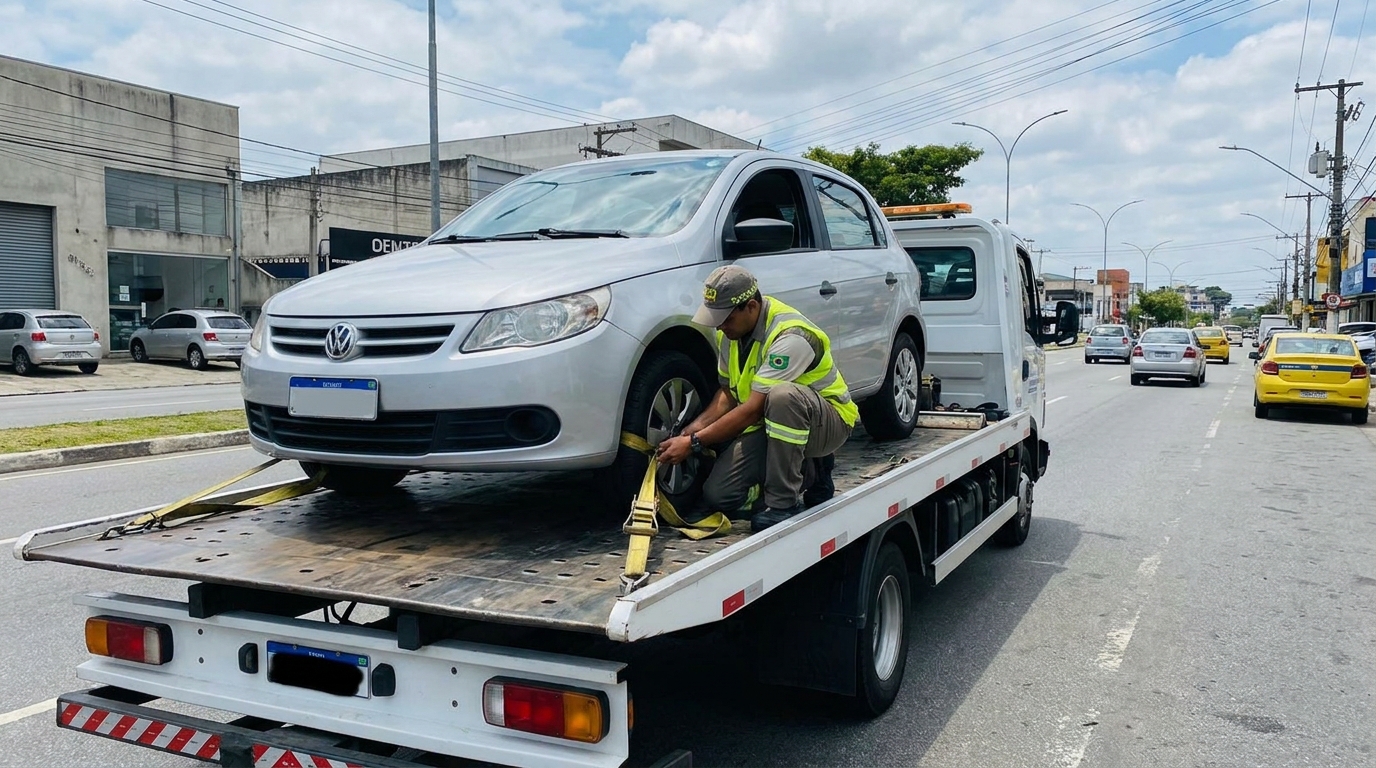 Recolhimento após Colisão em Ponta Grossa‑PR